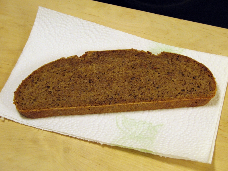 Crumb Schwarzbrot